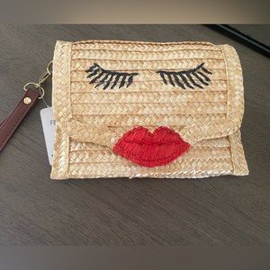 Red Lip Clutch
